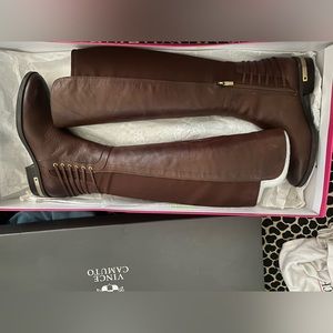 Vince Camuto Payge Leather Riding Boots 7